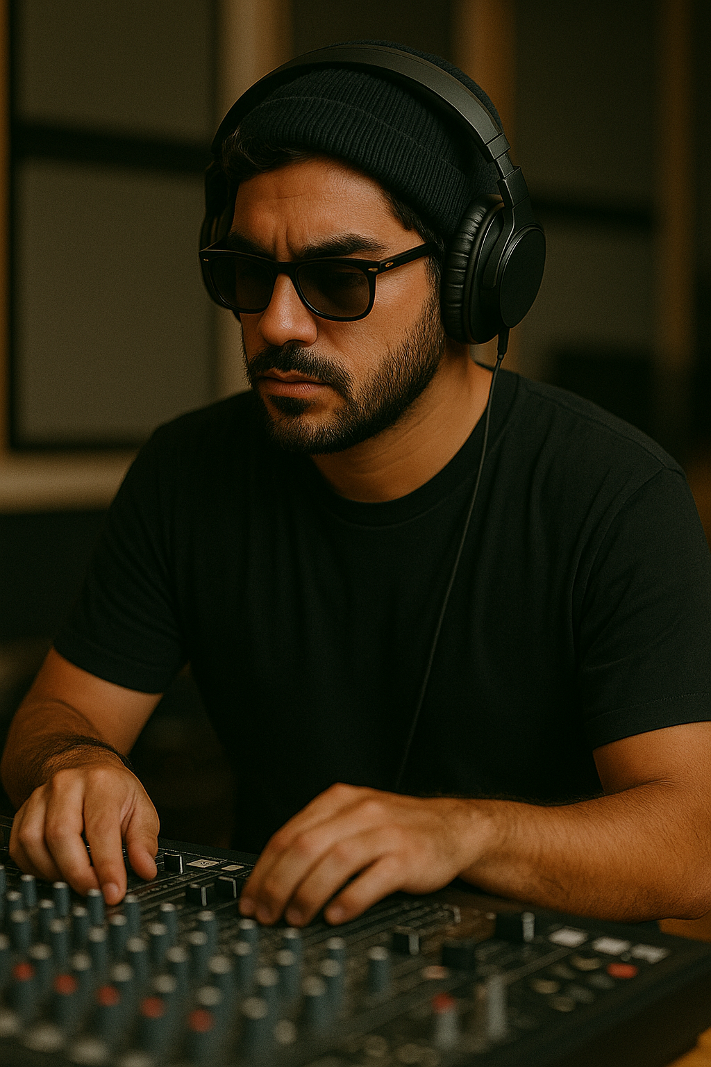 Gran Marco in studio