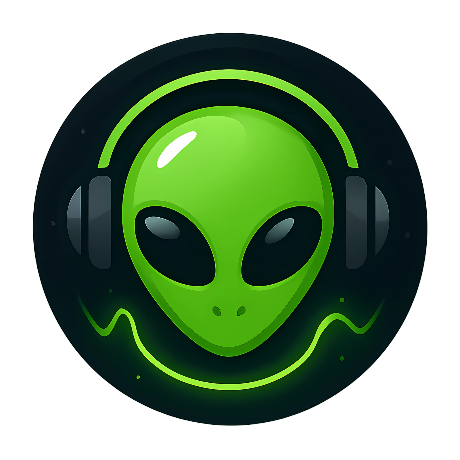 GREEN ALIEN RECORDS Logo